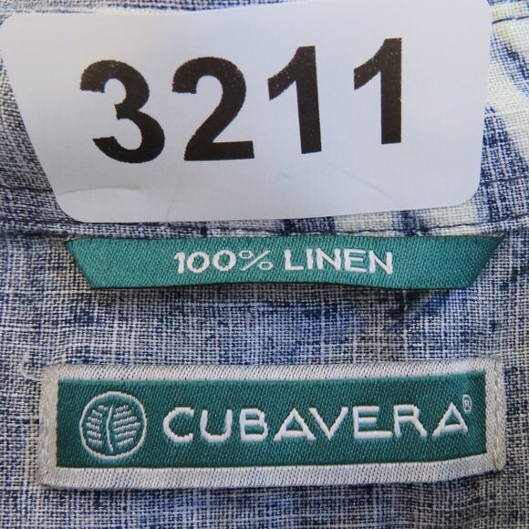 Cubavera* Men's Short Sleeve Button Down Curved Hem Chest Pocket Shirt~ Size XXL - Picture 3 of 11